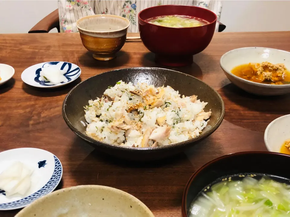 焼き鯖のちらし寿司、麺無し湯麺|タロッカ主夫見習いさん