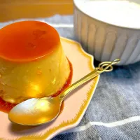 プリンとふわふわカフェオレ|n_nさん