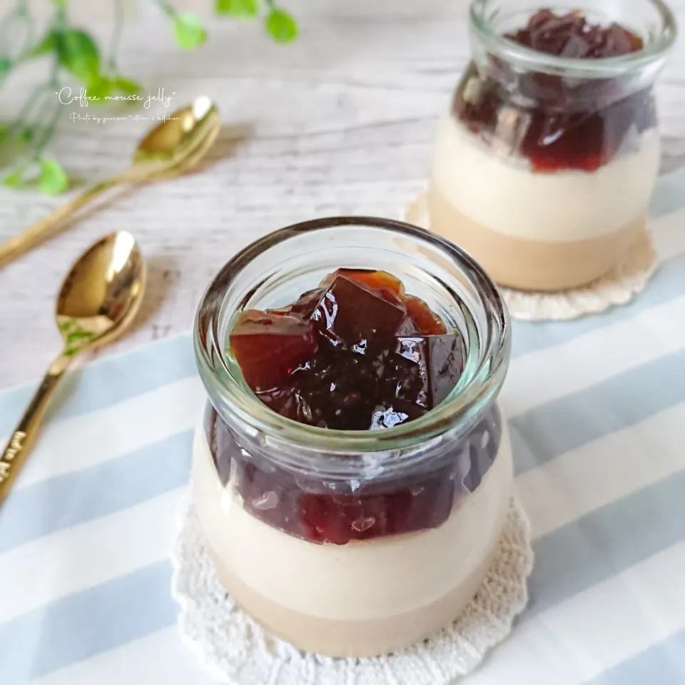 コーヒームースゼリー|ゆずぽんさん