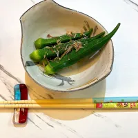 オクラの煮浸し⭐️|めぐちゃんさん