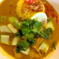 豚白湯チンゲンサイ🥬カレー|♡YUKA♡さん