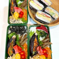 2025,12,05 那須🍆に挟んだよお弁当さん🍱