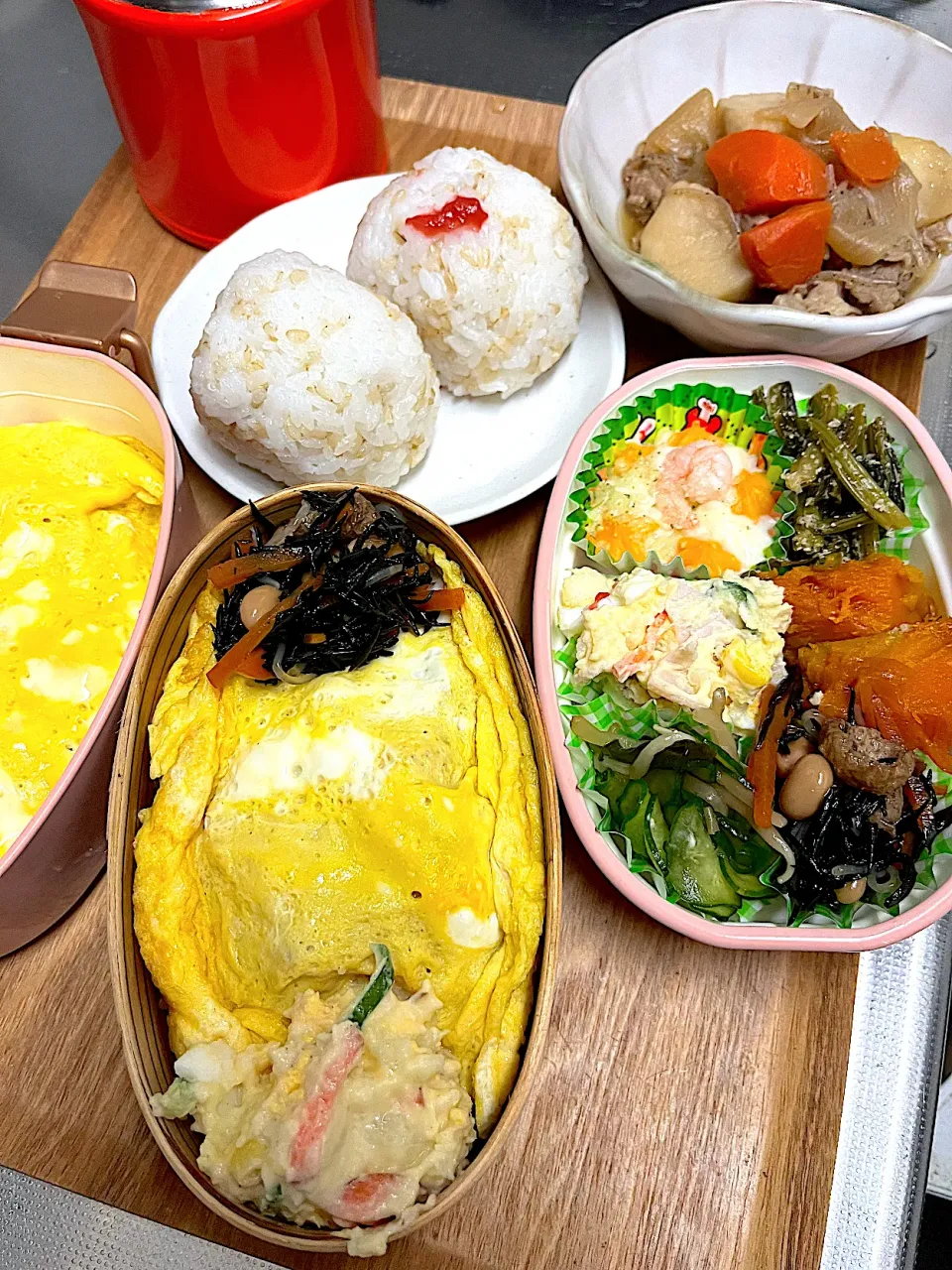 2025.12.05。家族弁当。作り置きご飯。|美也子さん