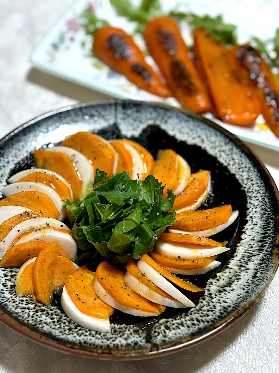 かぶと柿のカプレーゼ|フルールアートサロンさん