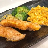 今日お休みの息子用❤️チキンピカタ|Mayoさん