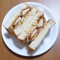 チキンカツサンド|ナナさん