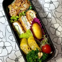 おはようございます　今日はササミチーズカツ弁当|kuroさん