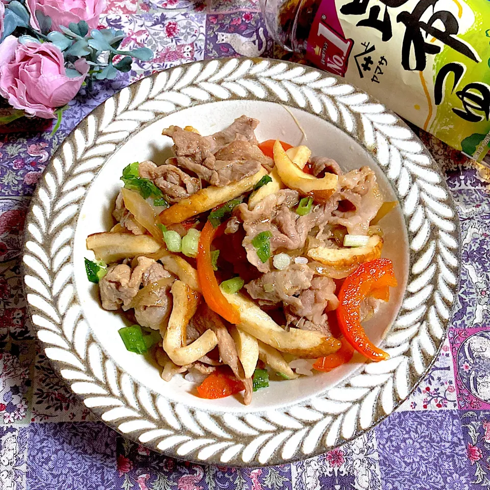 竹輪入り豚丼風🐽|ringonamaさん