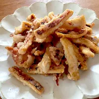 ガーリック味のイカ揚げ|ピンキーさん