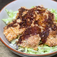 パパ作🥸チキンソースカツ丼|ぱんだのままんさん