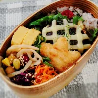 ✾魚フライ＆ハンバーグ弁当✾| ✾Julie✾さん