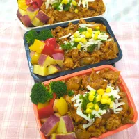 ポークチャップ弁当♥|みちゅあしさん