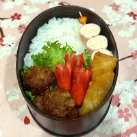 2025.12.5(金)肉団子弁当|ぽんちゃんさん