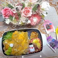 2025.12.5は親子丼弁当🌸|makoさん