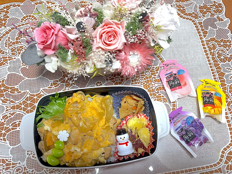 2025.12.5は親子丼弁当🌸|makoさん