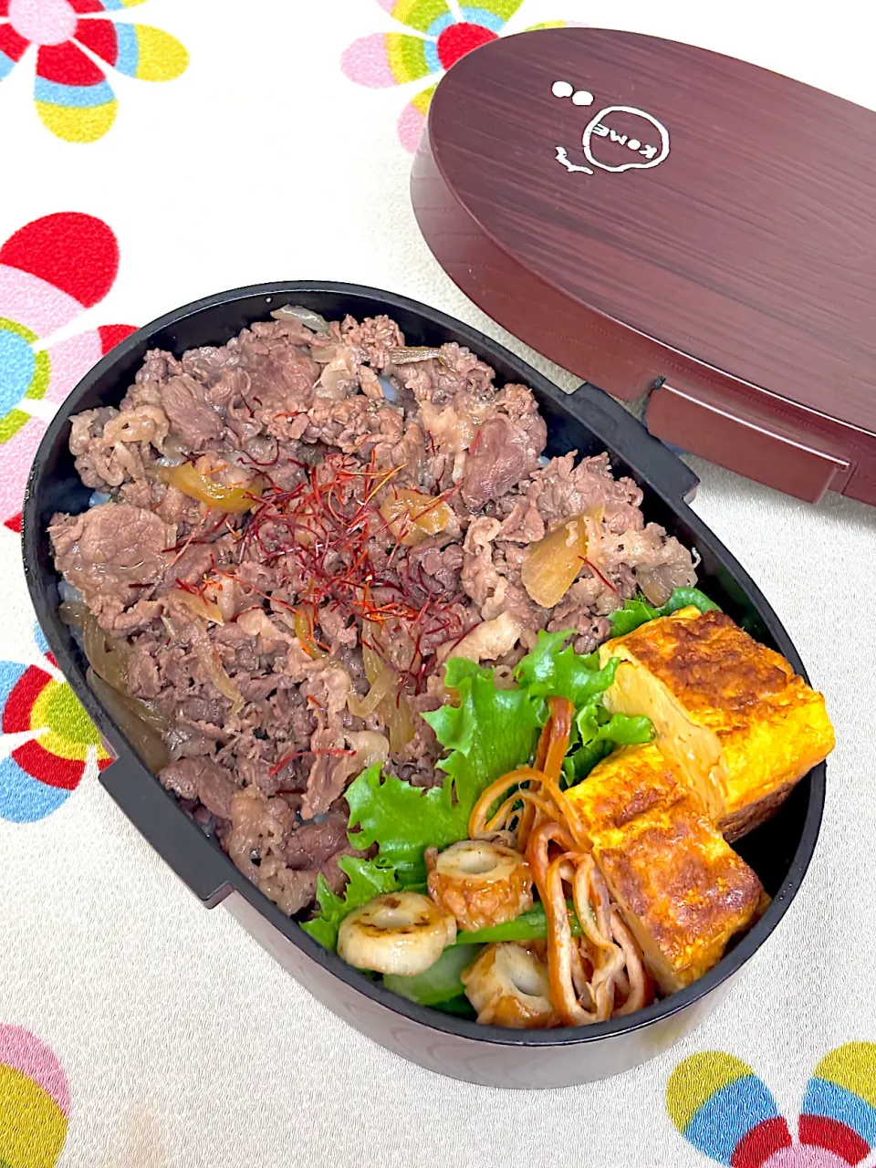 牛丼弁当|Chiharϋnさん