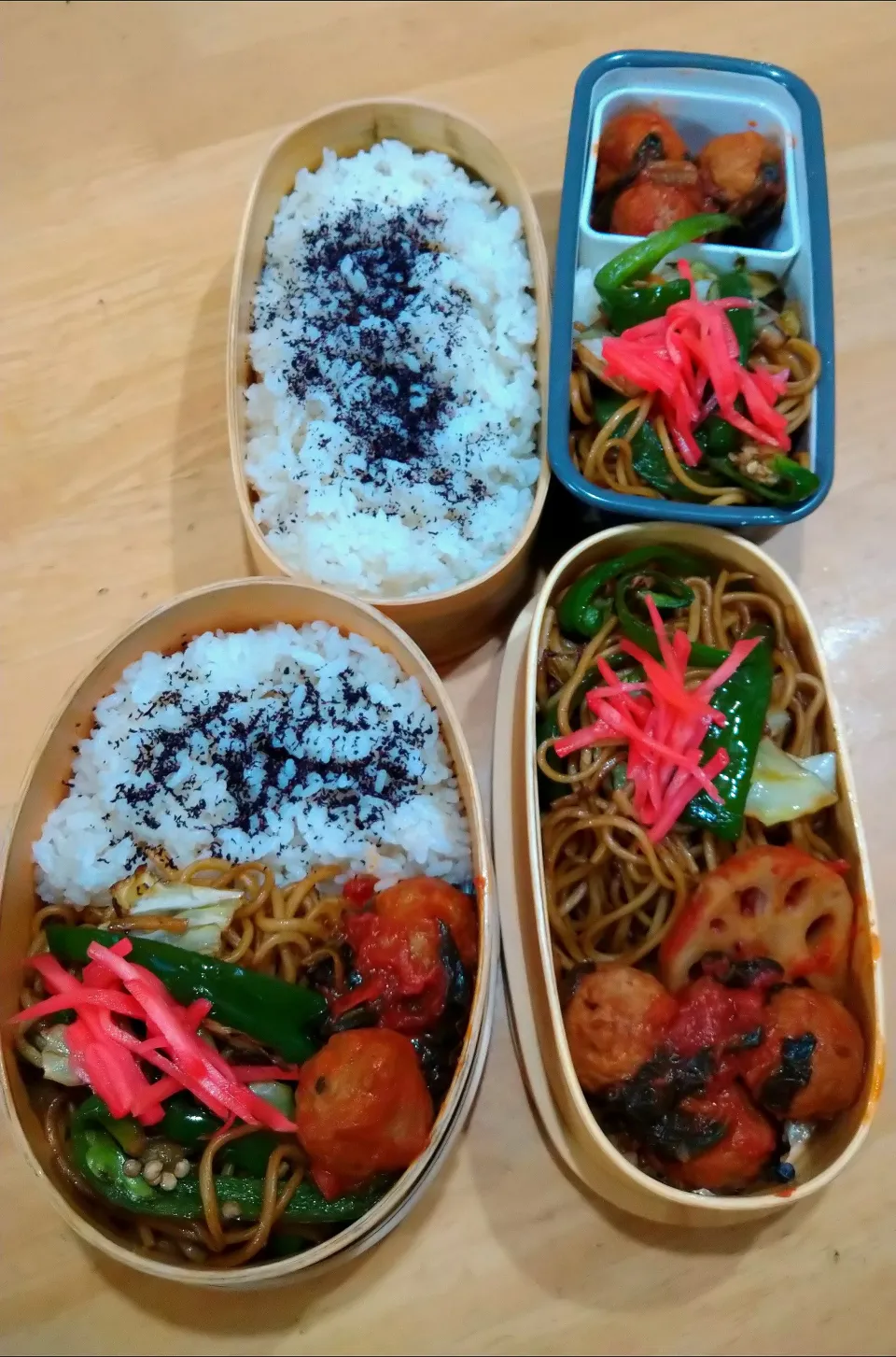 焼きそば肉団子弁当|NOZUさん