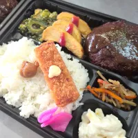 ハンバーグ弁当|景子さん