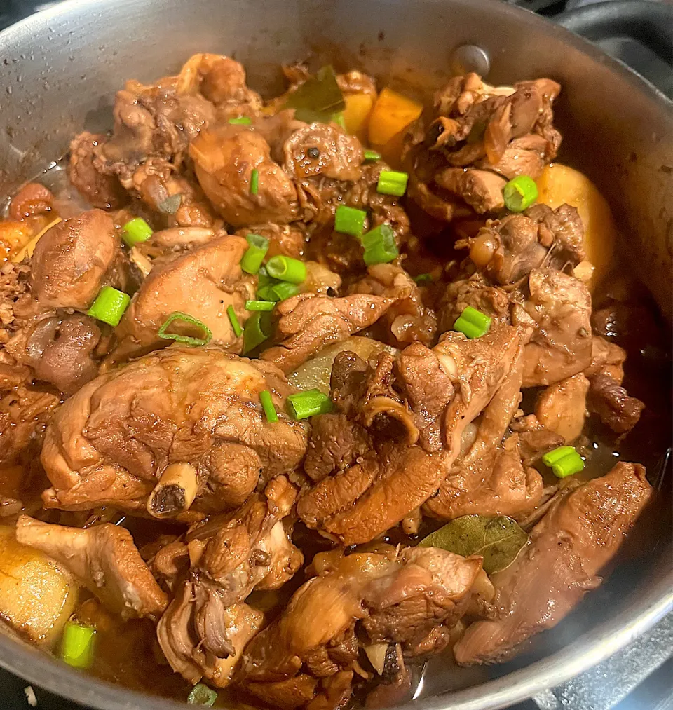 Chicken & Pork Adobo with potatoes|🌺IAnneさん