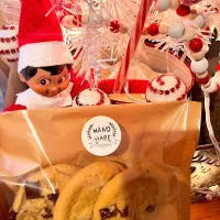 Elfie loves my chocchip cookies🍪🍪🍪|🌺IAnneさん