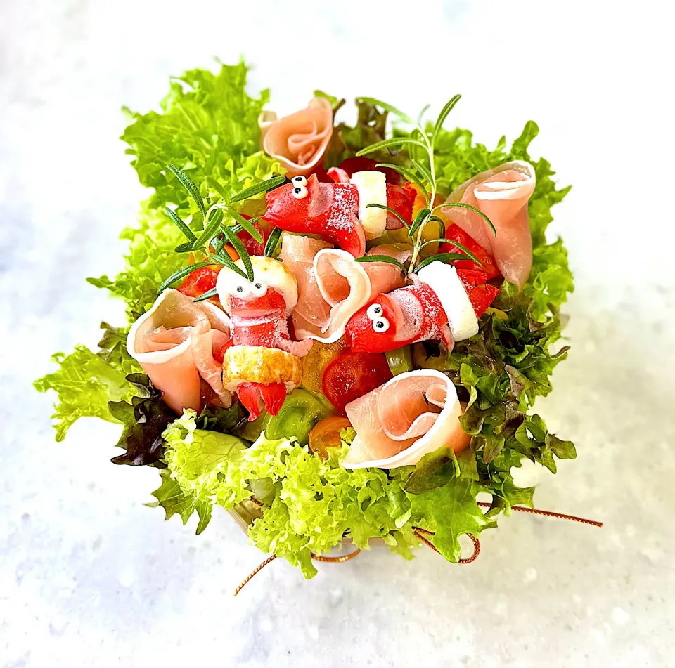 サラダケーキ|富士子🍒🐰🍓さん