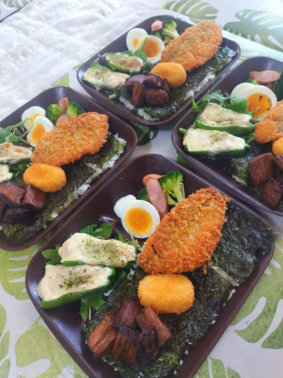 今日はお仕事なので、なんちゃって海苔弁です✨|rikako♪。.:＊さん