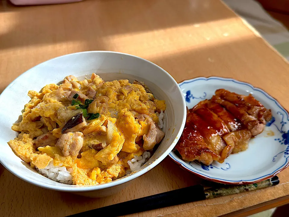親子丼&鶏の照り焼き|G0MAさん