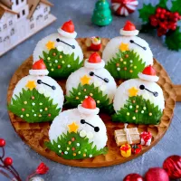 ベイマックスのクリスマスおにぎり