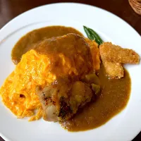 オムライスカレーソースグリルチキン|マハロ菊池さん