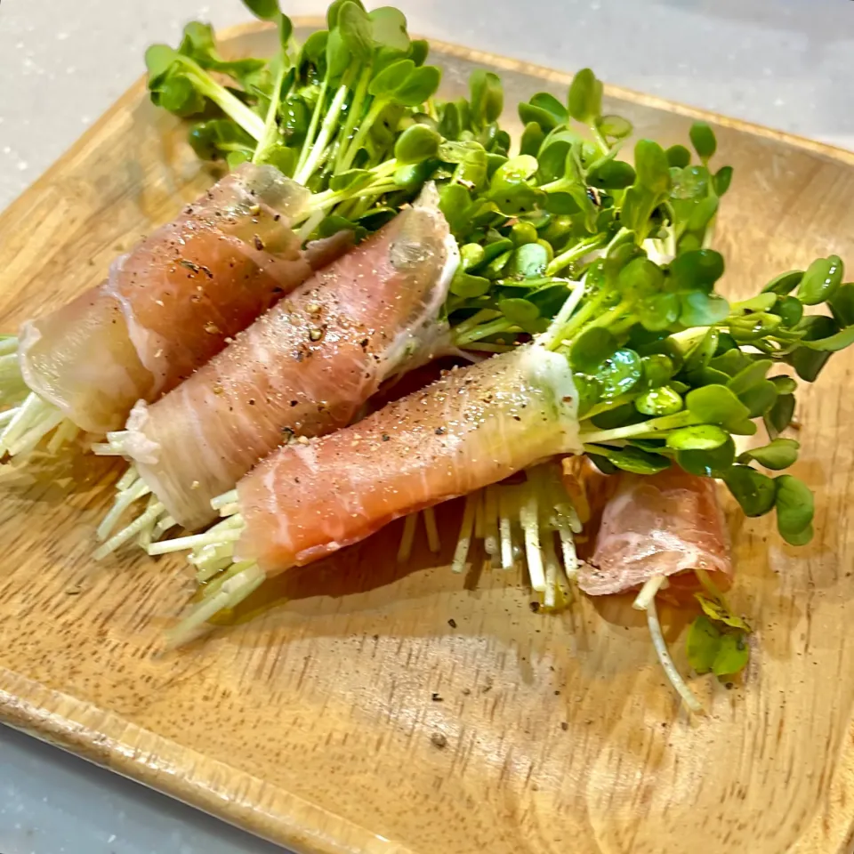 生ハムのカルパッチョ|ぎんさん