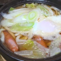 パパ作🥸鍋焼きうどん|ぱんだのままんさん