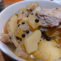 豚肉と野菜のリンゴ煮|Apolloさん