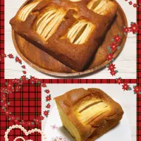 りんごケーキ🍎|もっさんさん
