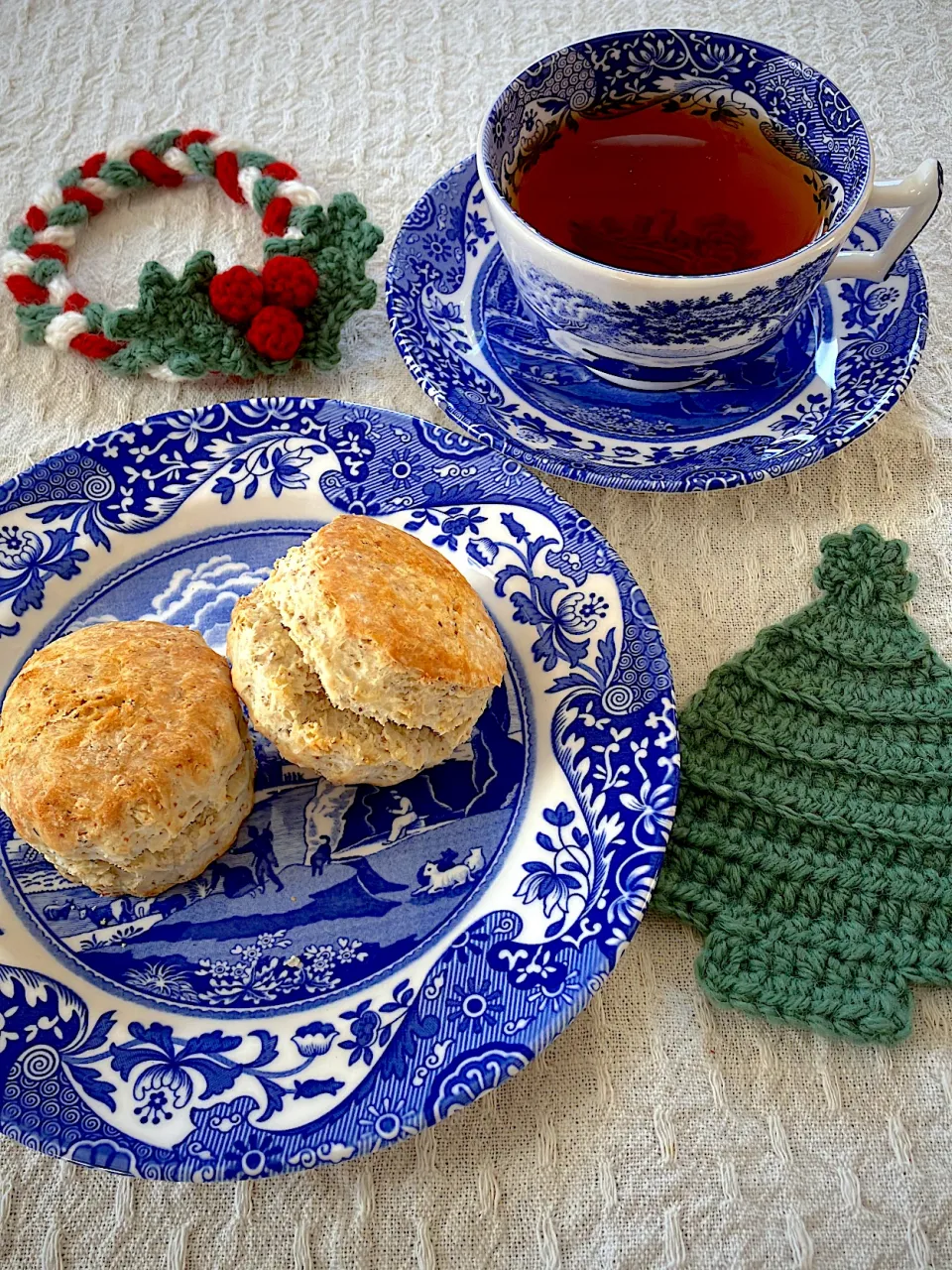 ライ麦入りスコーンでほっこりティータイム|紅茶とお菓子と時々ごはんさん