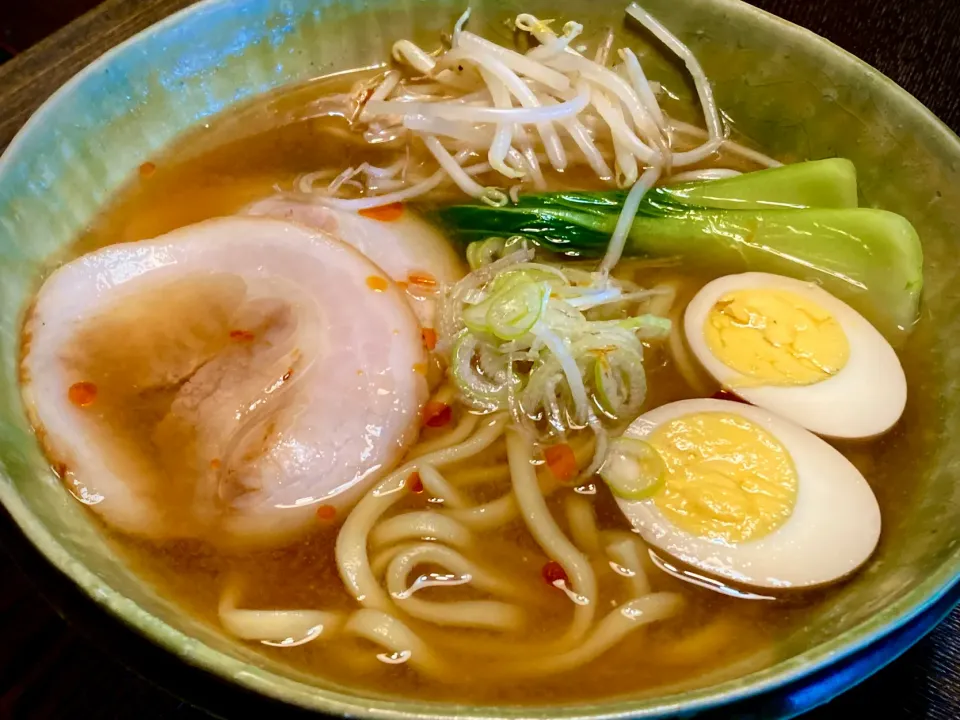 今日の麺好きランチは                                               「味噌風味ニンニクラーメン」|mottoさん