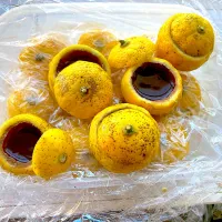 柚子羊羹(つぶあん)|さくたえさん