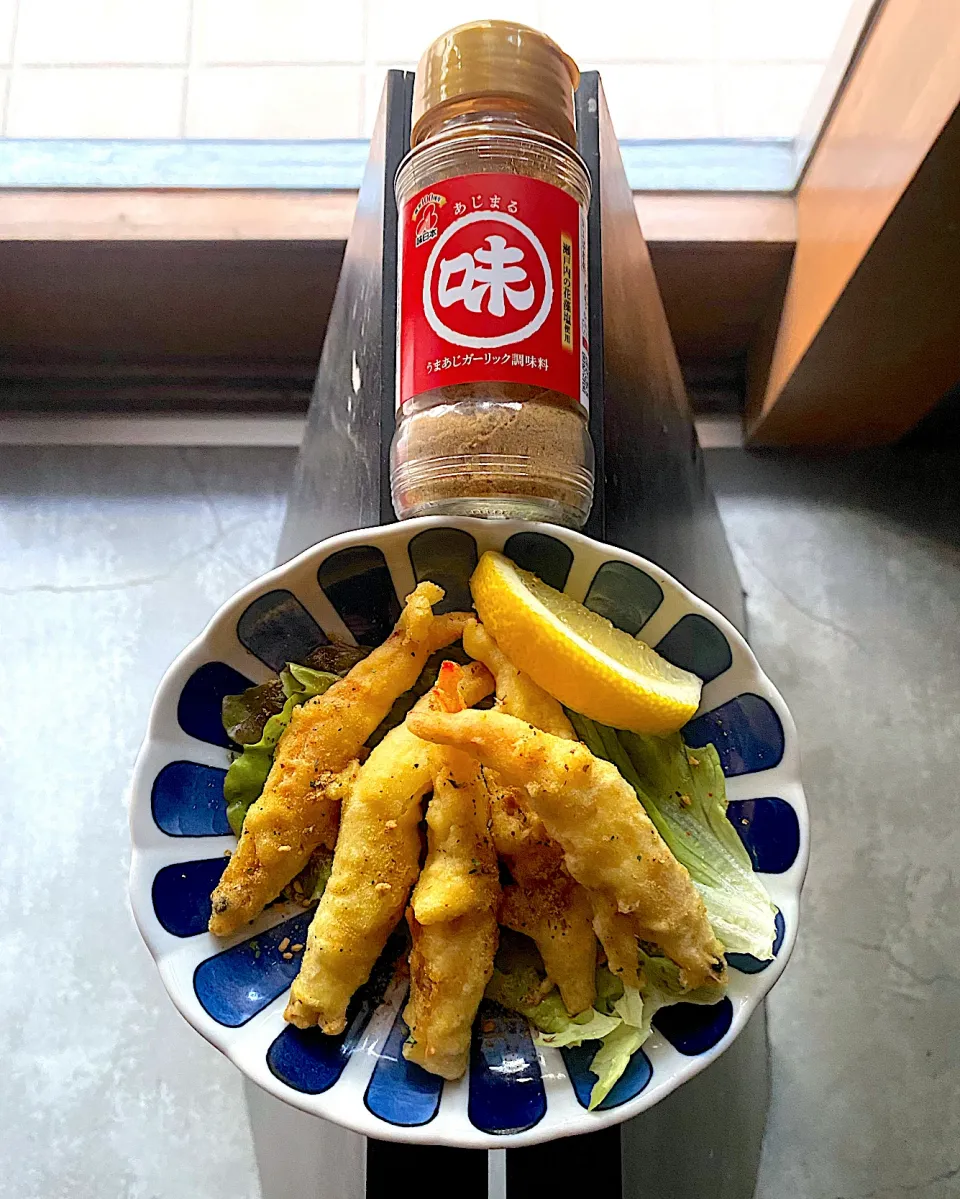 芝エビのフリットのうまあじガーリック|shikaさん