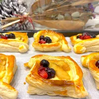 パイシートでカスタードパイ| yukopunさん