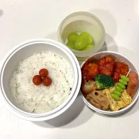 12月5日(金)

ヤンニョムチキン
蓮根煮
ハッシュポテト
チーズウインナー
卵焼き(あおさ入り)
ブロッコリー
枝豆
のり弁(小梅さん)
シャインマスカット| ayumomさん