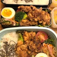 高1・中2弁当|yyyu_uiiiさん