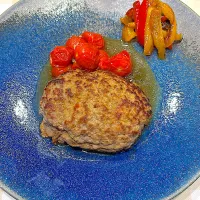 酒蒸しハンバーグ| まっさんさん