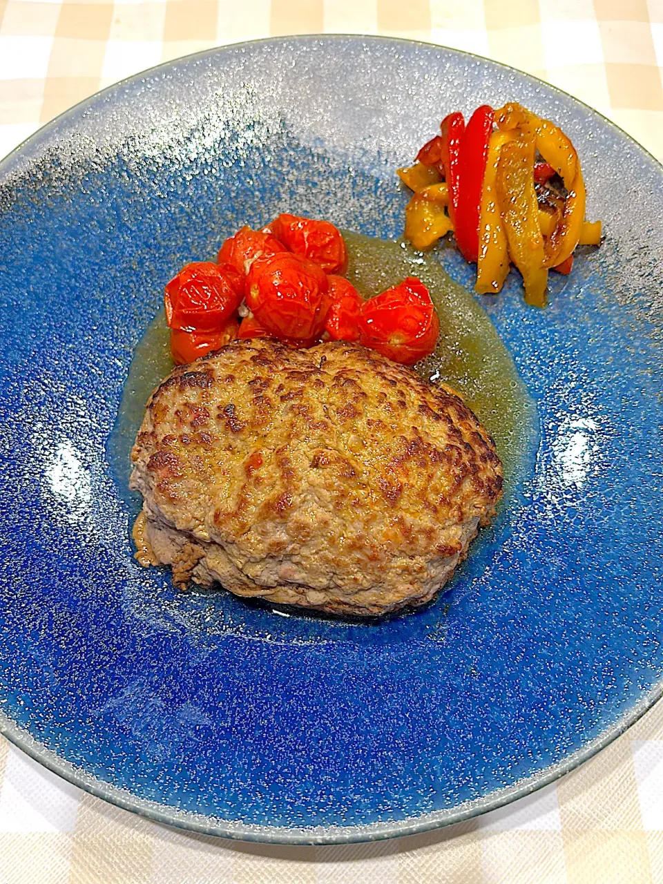 酒蒸しハンバーグ|まっさんさん