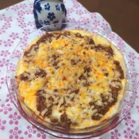 餃子の皮でラザニア