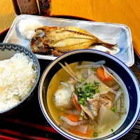 豚汁で晩御飯|Mikaさん