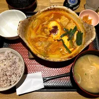 辛旨 鶏とつくねのキムチチゲ土鍋|しのぶさん