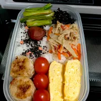 旦那ちゃん弁当╰(*´︶`*)╯♡|ちゃびきゅさん