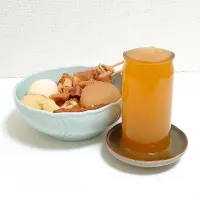 【私がおでん🍢を作る理由🎯】こっちも主役！おでんの出汁割り🍶|Falco*さん