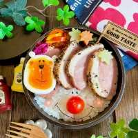 鴨ロース弁当|Akiyoෆ¨̮⑅さん