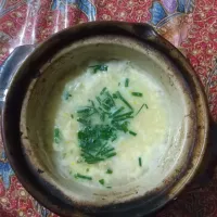 タラちり鍋後の 雑炊