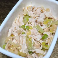 パパ作🥸ささみとネギの旨ナムル|ぱんだのままんさん